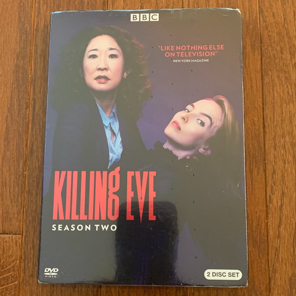 New Killing Eve Season Two DVD BBC Television TV Series Thriller Drama